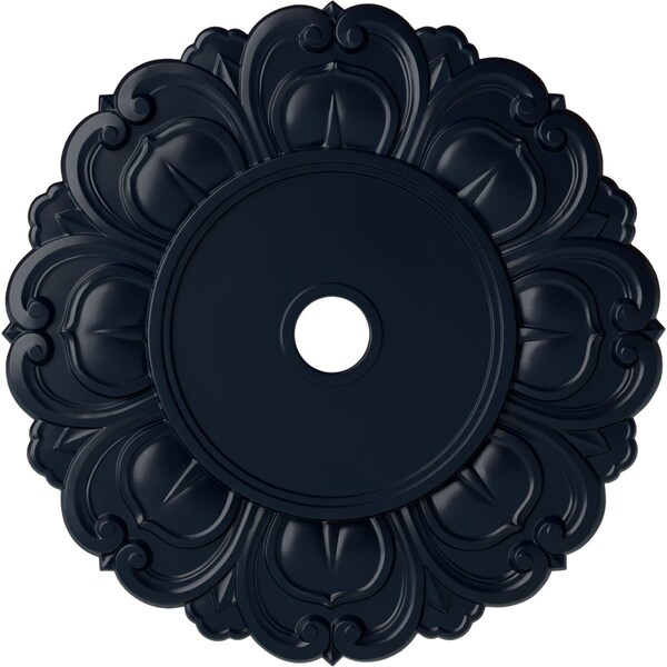Ekena Millwork Angel Ceiling Medallion (Canopies up to 15 3/4"), 32 1/4"OD x 3 5/8"ID x 1 1/8"P, Midnight Dream CM32ANMDF - main